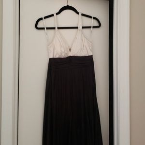 Party dress white and black.